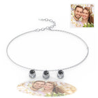 Custom Photo Projection Bracelet Minimalist Gift Memorial Photo Jewelry Trendy Best Friend Gift for Her