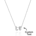 Personalized 3D Bubble Letters Name Necklace Fantastic Gift for All Your Loved Ones