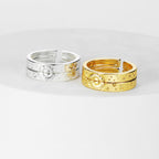 Sun and Moon Couple Rings Matching Ring Adjustable Ring Jewelry Gift for Lovers