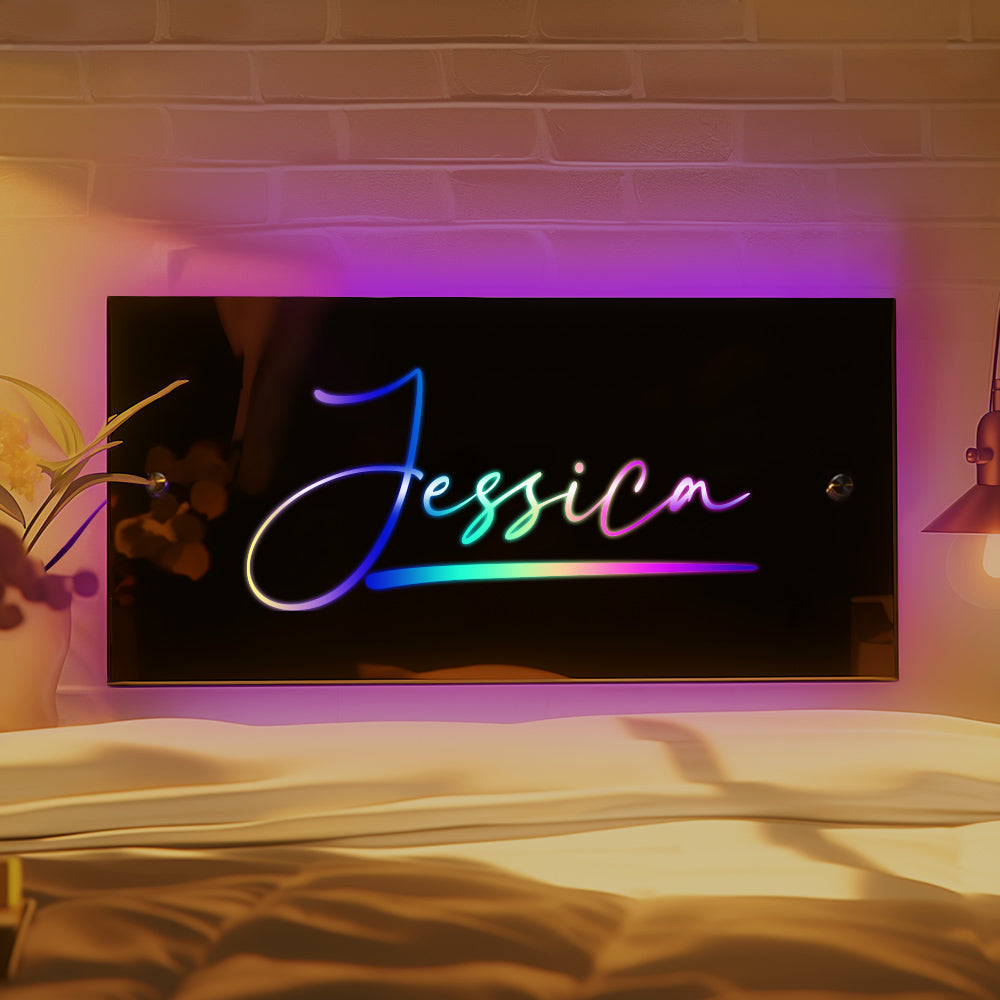 Hot Sale Personalised Name Mirror - Light Up Mirror